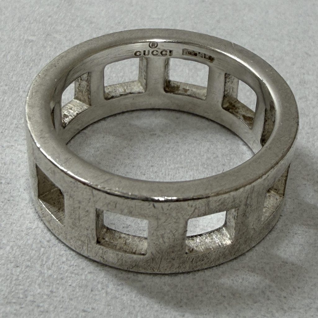 GUCCI / グッチ / オープンスクエア / リング / シルバー / アクセサリー