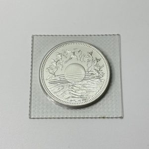 天皇陛下御在位六十年記念1万円銀貨