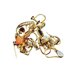 【K18(18金)　ピアス・イヤリング　まとめ/貴金属・宝石・アクセサリー・メンズ・レディース】