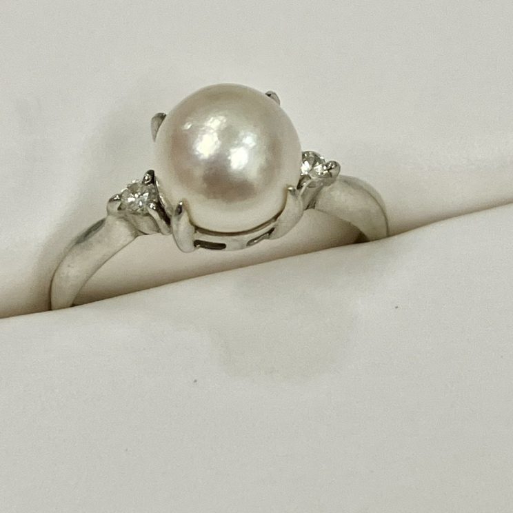 Pt850 パールリング