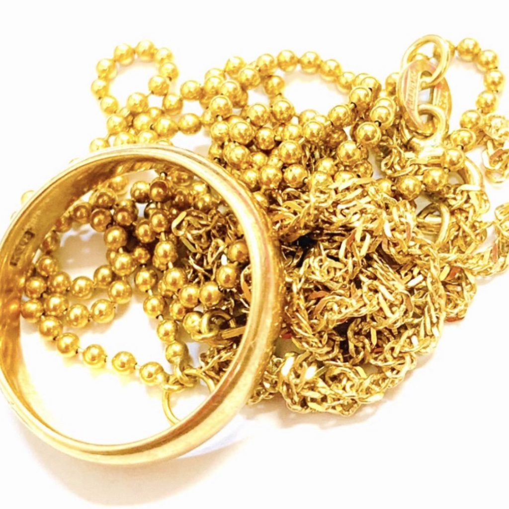 K18 ゴールドリング ネックレス アクセサリーおまとめ