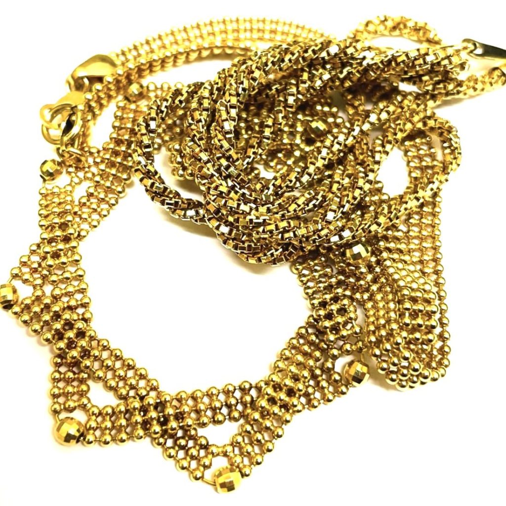 K18 ゴールド ネックレスアクセサリーおまとめ