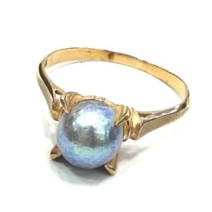 K18 18金 750 パール リング