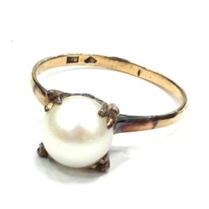 K18 18金 750 パール リング