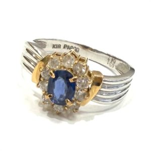 PT850K18 サファイア リング