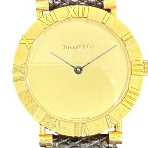 Tiffany ティファニー アトラス 不動 腕時計 K18(金)　札幌市 白石区 菊水　　