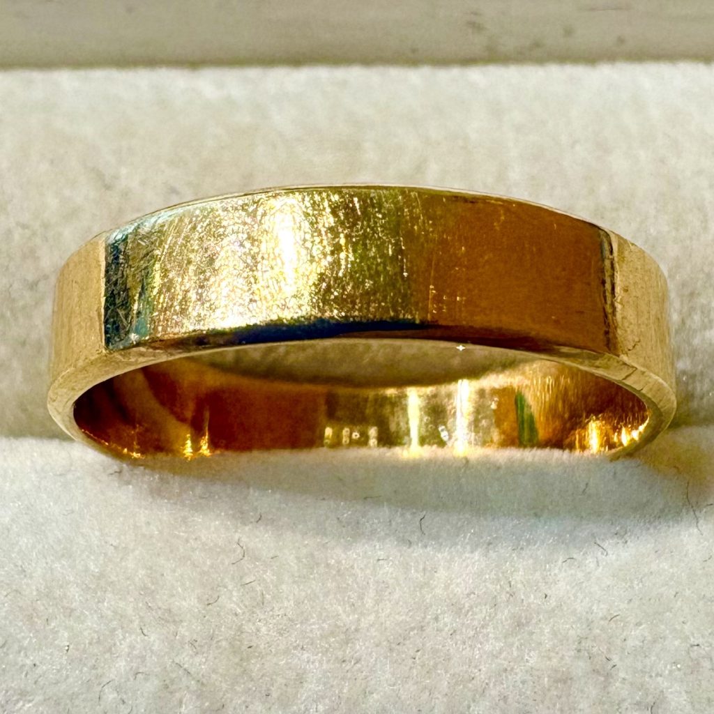 K18 リング　石なし