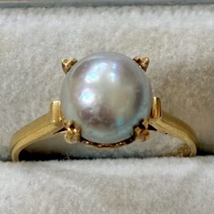 K18　パールリング