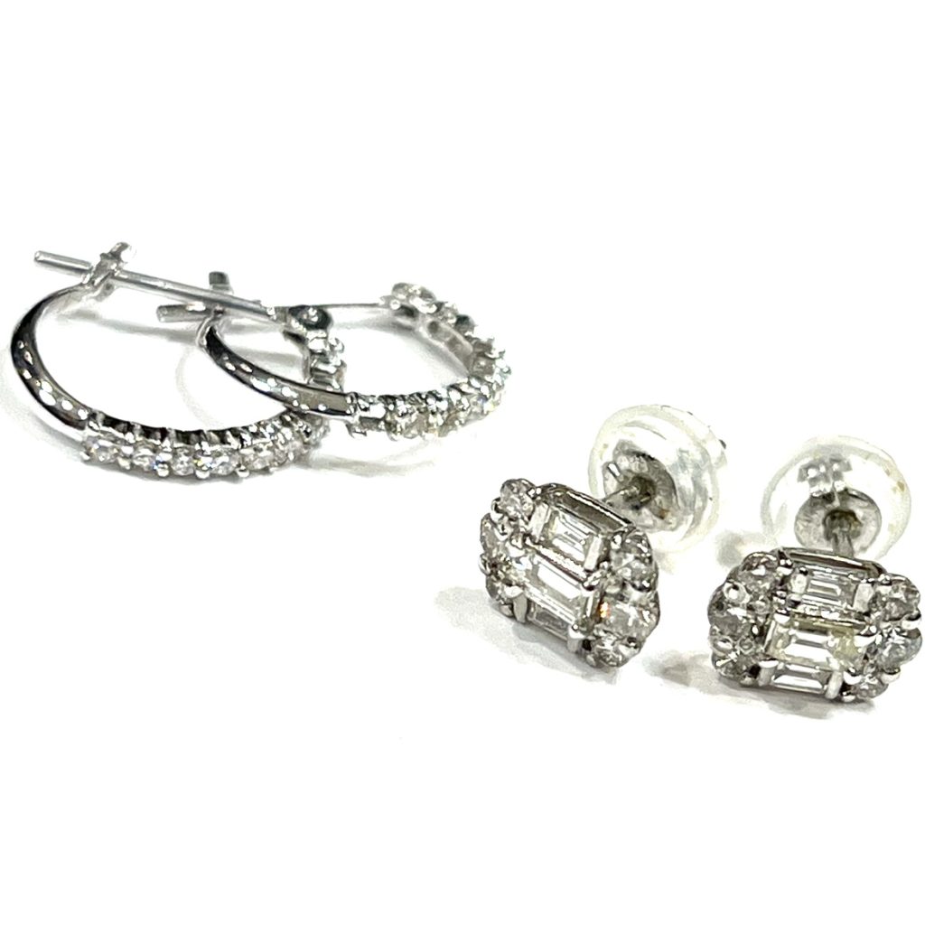 Pt900 ダイヤモンド付き プラチナ ピアス アクセサリー おまとめ