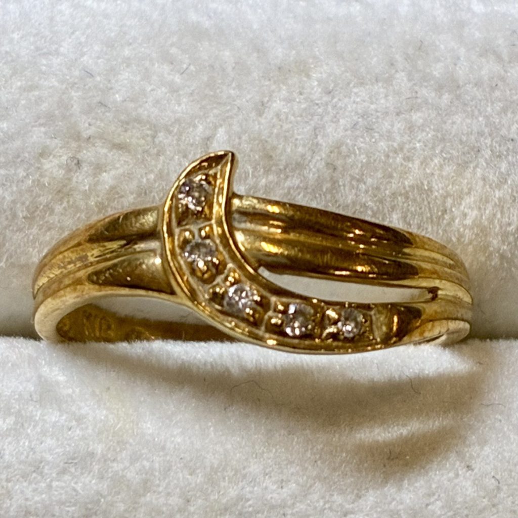 K18（18金）ダイヤモンドリング