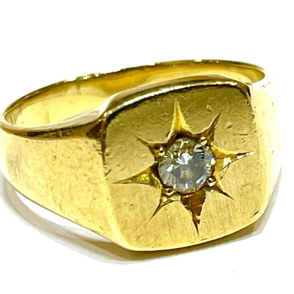 K20 リング ダイヤ付き