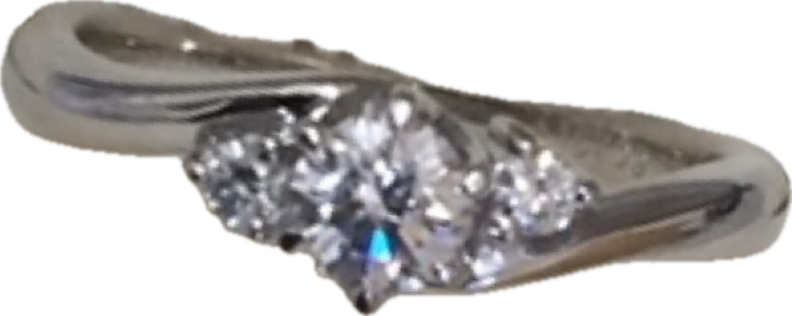 金プラチナの高価買取店| プラチナ900ダイヤモンド付きの指輪 | 日高市原宿