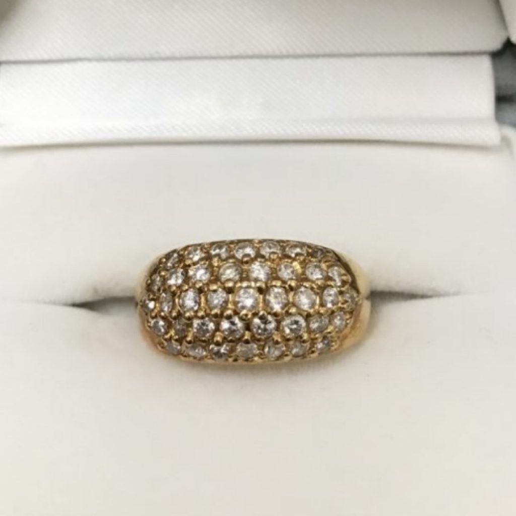 金プラチナの高価買取| K18 パヴェダイヤモンドリングの買取| 入間市高倉