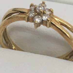 金プラチナ高価買取| メレダイヤ付 K18リングの買取| 飯能市平戸