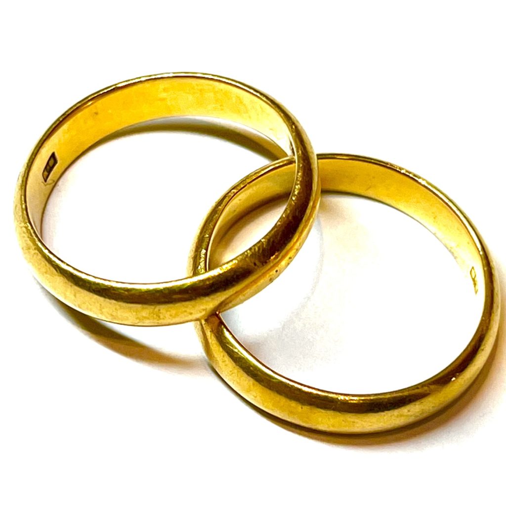 K20 20金 ペアリング 指輪