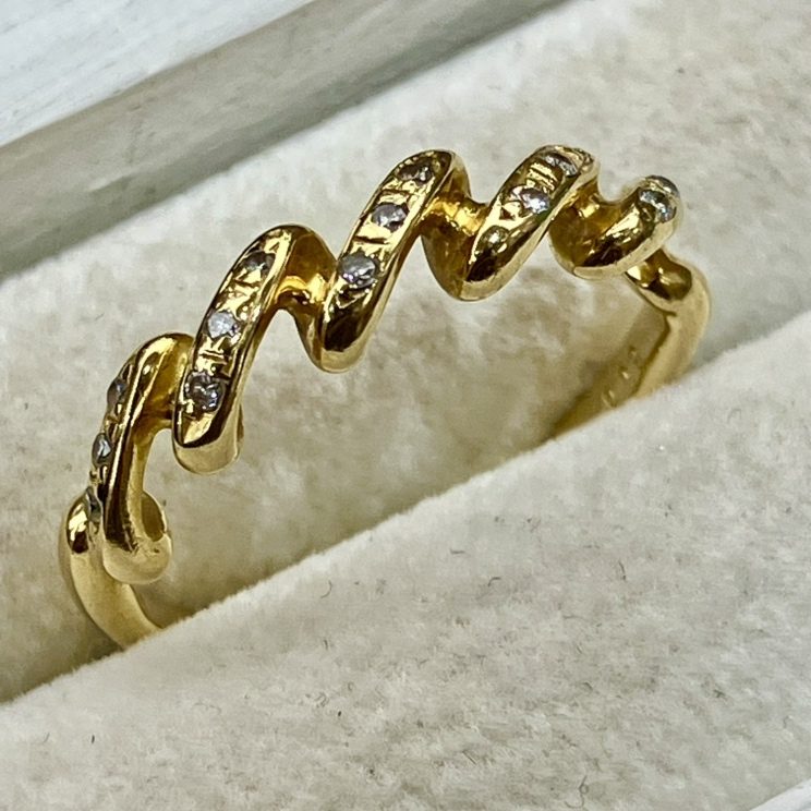 K18　リング(18金指輪)