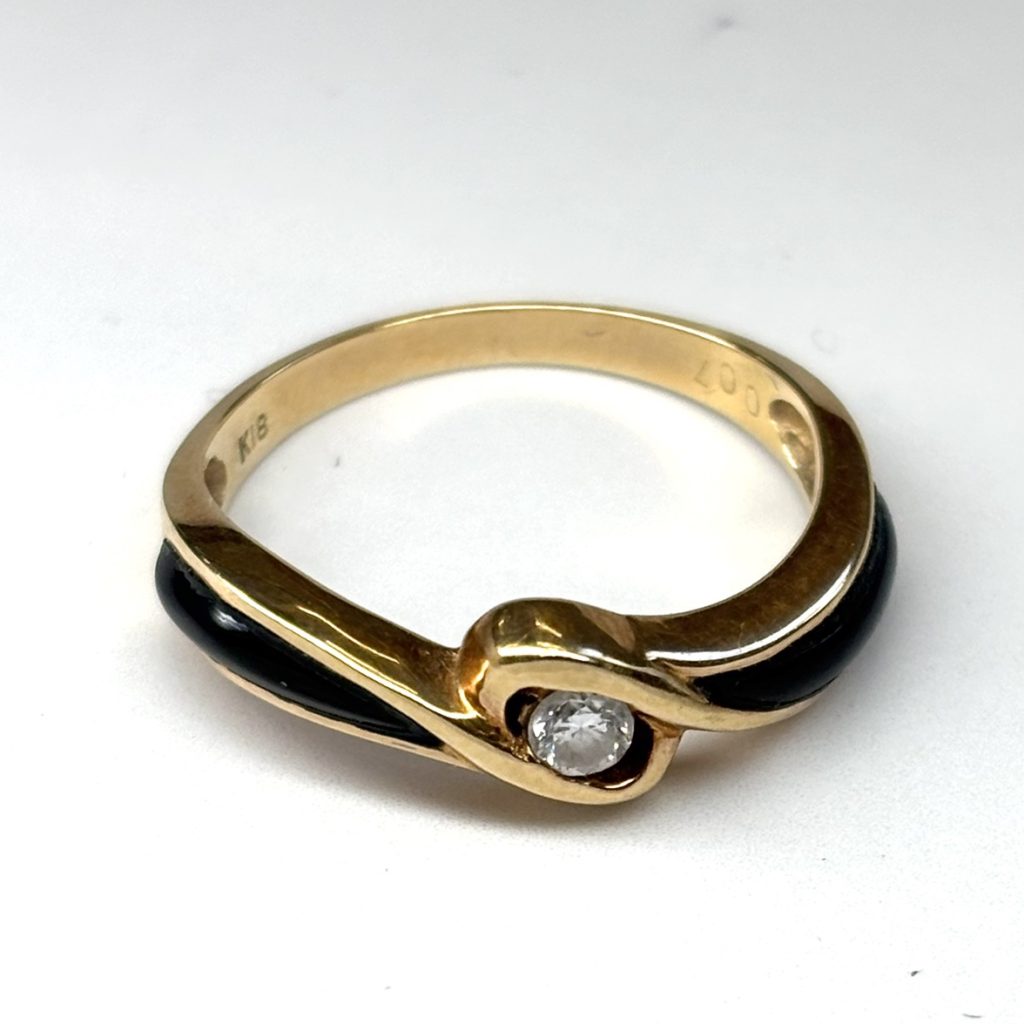 K18 18金 リング 指輪