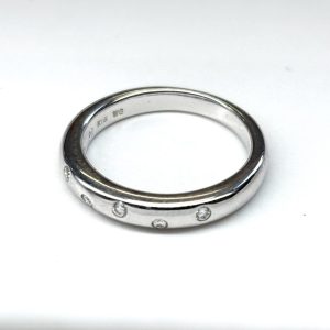 K18WG ホワイトゴールド リング 指輪