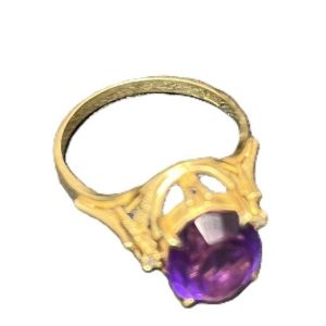K18(18金）アメジストリング