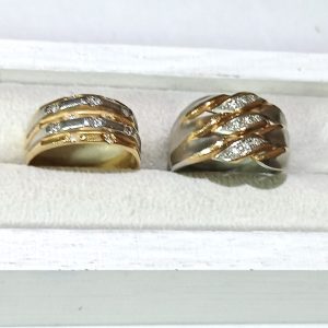 【K18Pt900ダイヤリング】18金・プラチナ900・貴金属・アクセサリー・指輪・ジュエリー・宝石