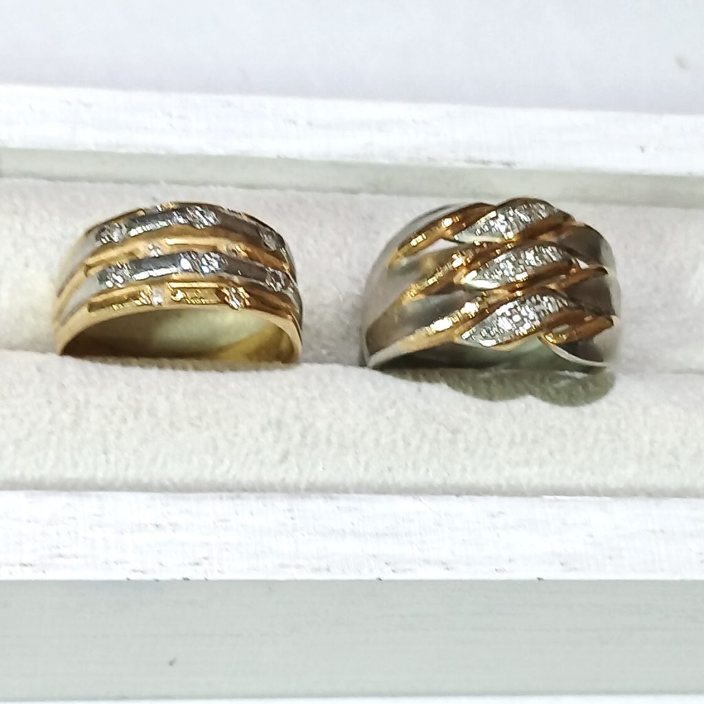 【K18Pt900ダイヤリング】18金・プラチナ900・貴金属・アクセサリー・指輪・ジュエリー・宝石