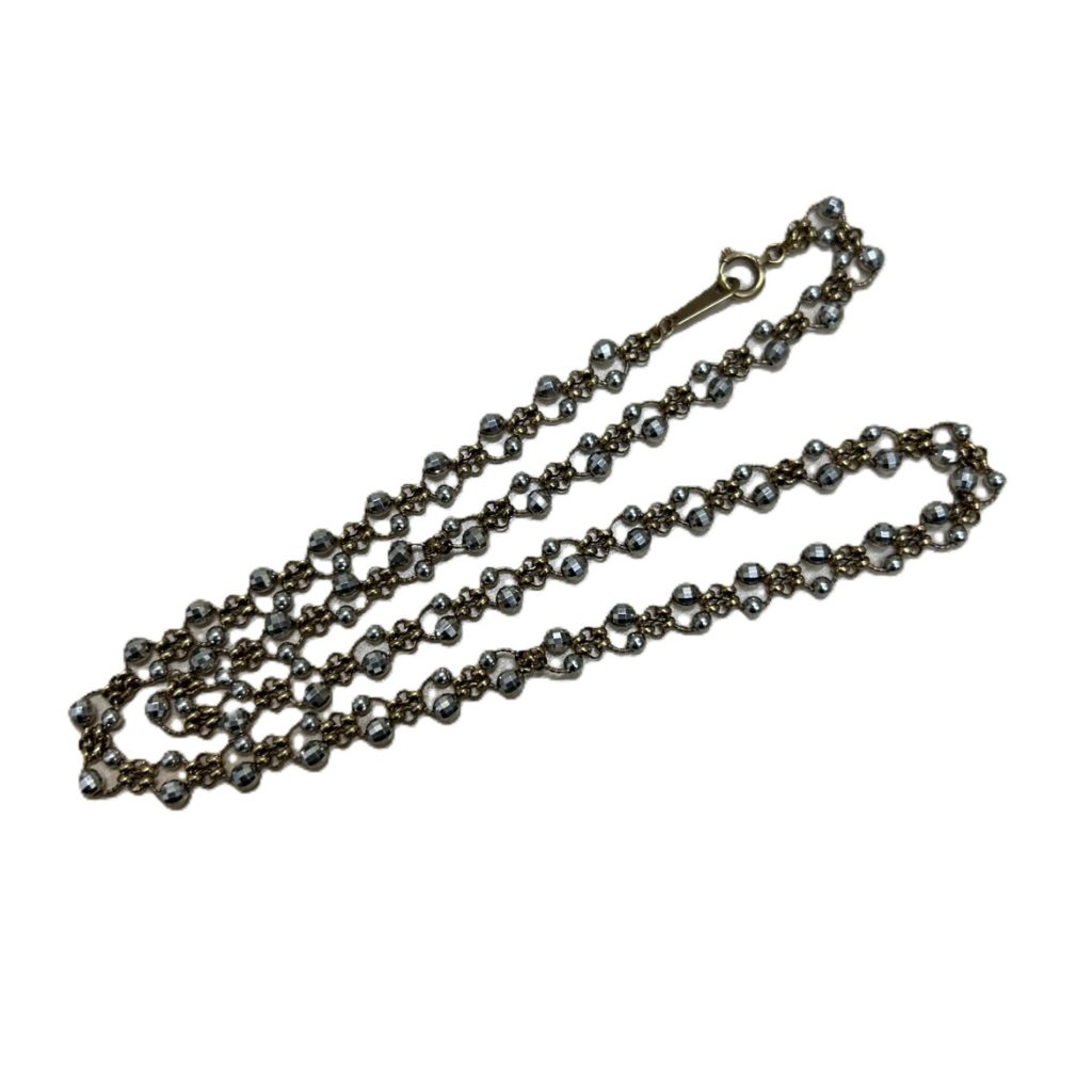 K18(18金)　Pt850　コンビ　ネックレス