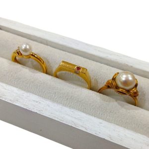 【K18ジュエリーリングまとめ】18金・パール・貴金属・アクセサリー