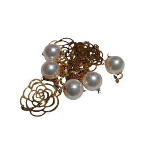 【K18ネックレス】18金・パール・貴金属・アクセサリー