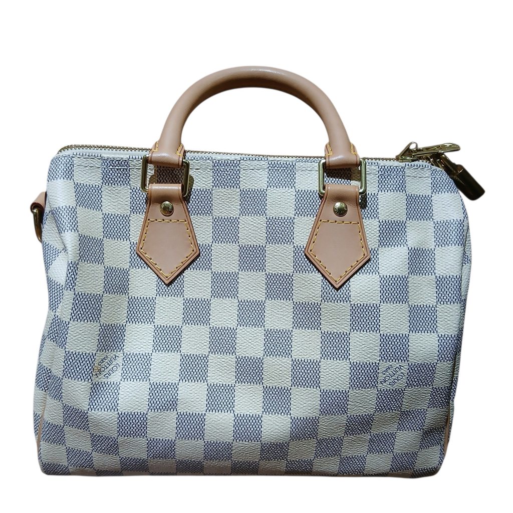 【Louis Vuitton】ルイヴィトン・ダミエ・アズール・スピーディ25・ブランドバッグ