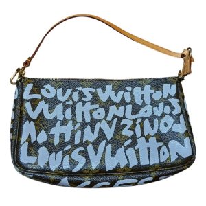 【Louis Vuitton】ルイヴィトン・モノグラム グラフィティ ポシェットアクセソワール・ブランドバッグ・ハンドバッグ