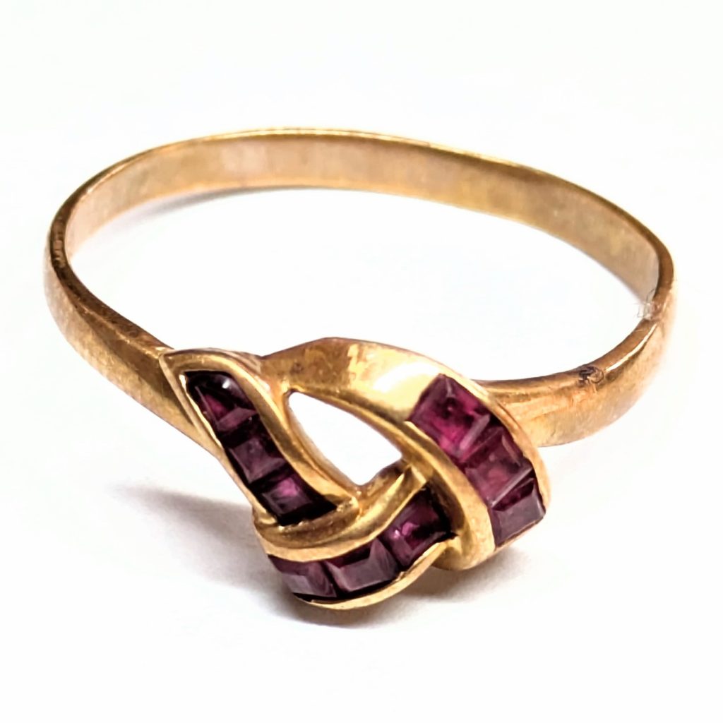 K18 18金 リング 指輪 ルビー