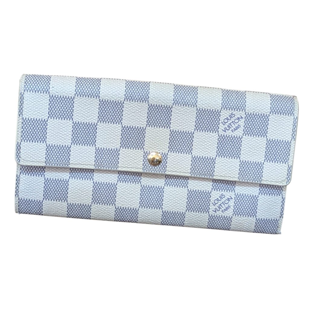 LOUIS VUITTON ルイヴィトン ダミエアズール ポルトフォイユ・サラ 財布