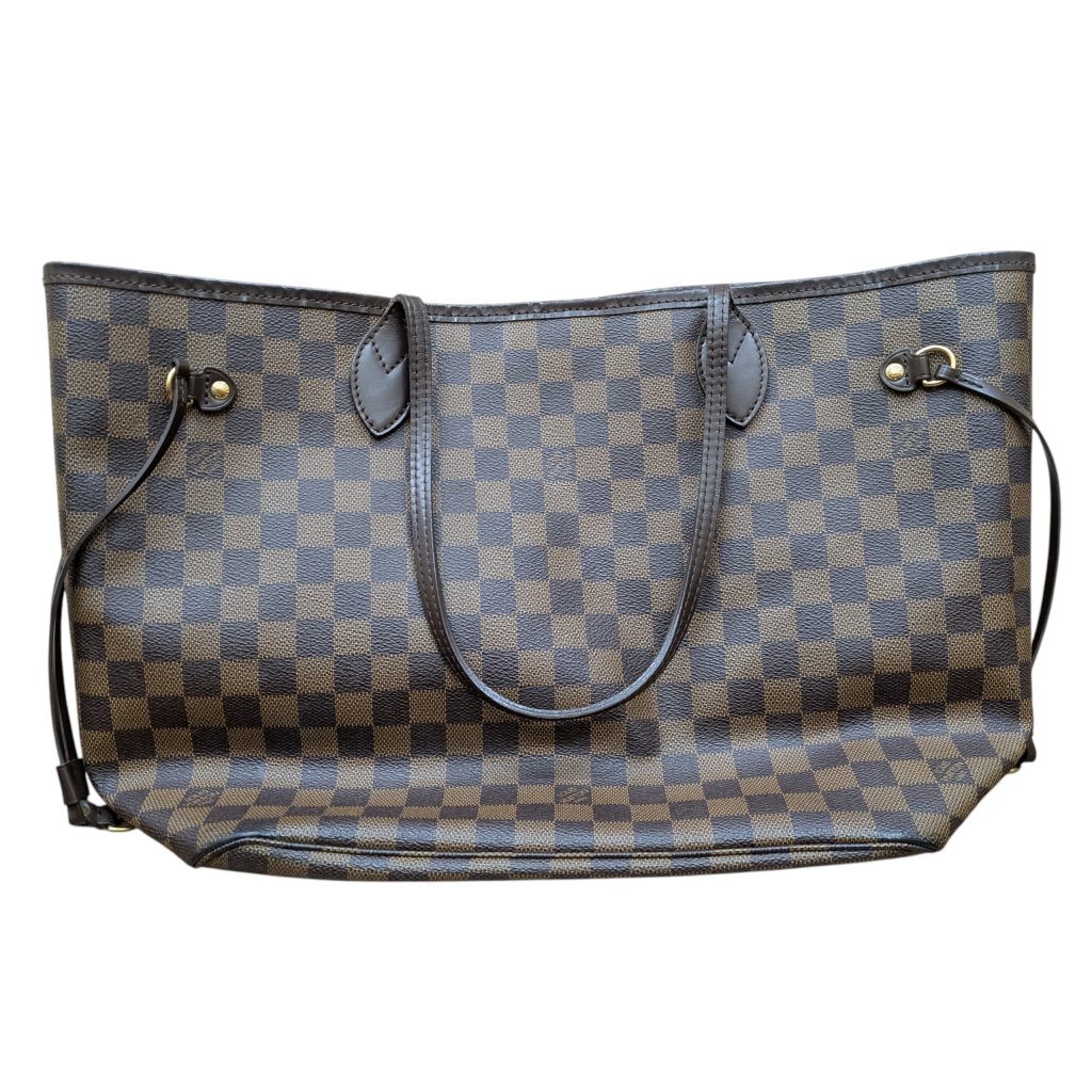 ルイヴィトン LOUIS VUITTON ダミエ・エベヌライン ネヴァーフル