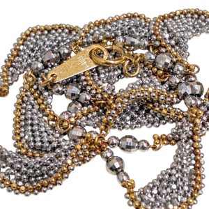 K18/K18WG 18金 イエロー・ホワイトゴールド 750 ネックレス　札幌市 東区 元町