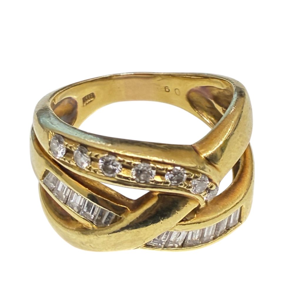 K18 18金 750 ダイヤモンド リング　札幌市 東区 元町