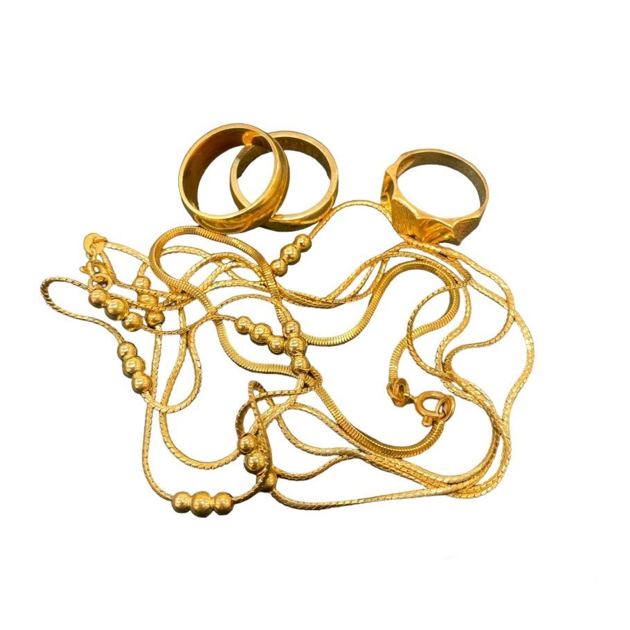 【K18(18金)　アクセサリー　まとめ/貴金属・ネックレス・リング・アクセサリー・メンズ・レディース】