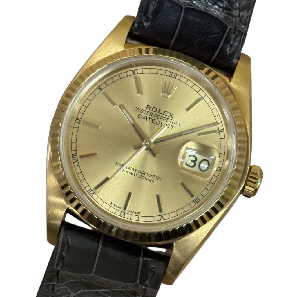 ROLEX（ロレックス）ヴィンテージ デイトジャスト K18YG 金無垢 1601