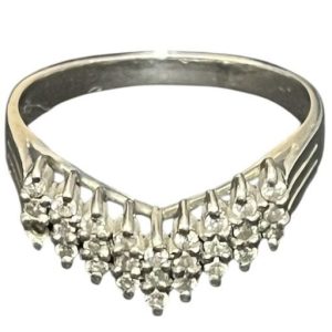 プラチナ（Pt900 白金） メレダイヤ リング　札幌 東区 元町