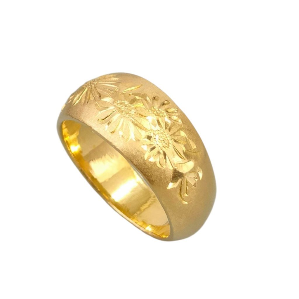 K24　純金　リング　石なし