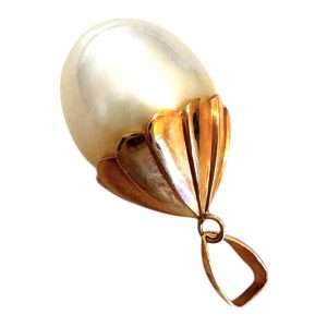 K18(18金) 真珠付きトップ  札幌市西区 琴似