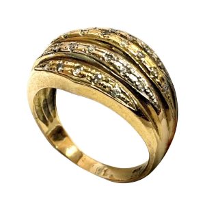 【K18 (金)】ダイヤモンド リング