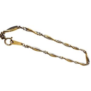 K18/Pt850 ブレスレット