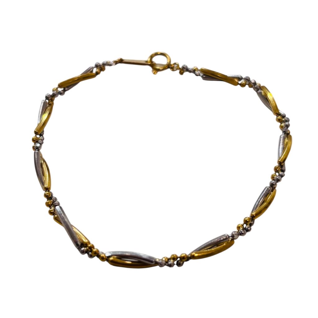 K18(18金)Pt900 (プラチナ900) コンビ ネックレス 貴金属