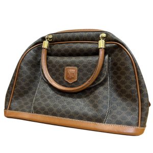 CELINE セリーヌ ヴィンテージ マカダム柄 ハンドバッグ