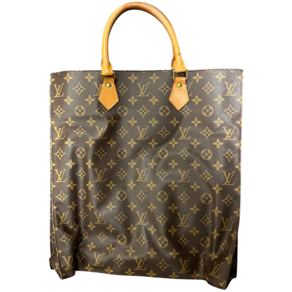 LOUIS VUITTON モノグラム・キャンバス　トートバッグ　サックプラ
