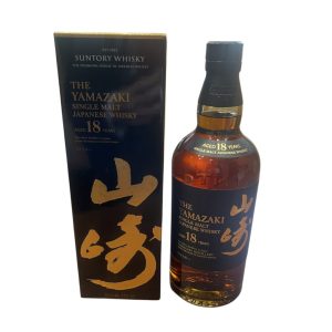 山崎18年　ホログラム付き　完備