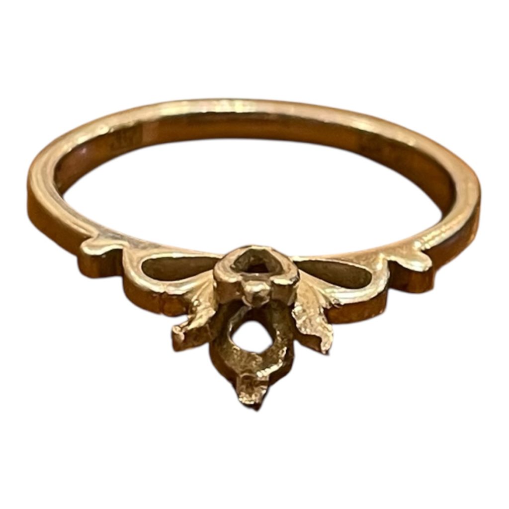 K14WG 14金ホワイトゴールド リング