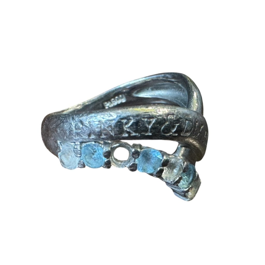 Pt900 プラチナ900 リング 破損あり