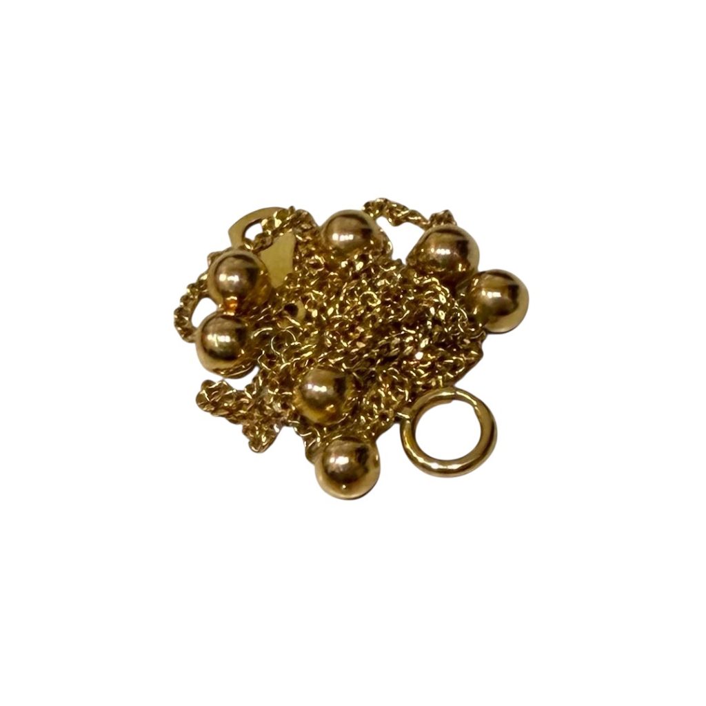 K18 ネックレス 石なし 18金 アクセサリー