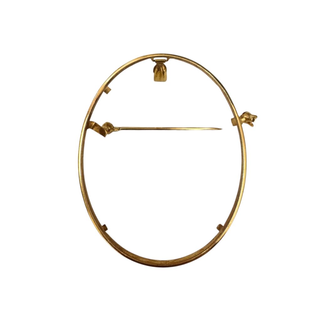 【ブローチ枠】K18 18金 750